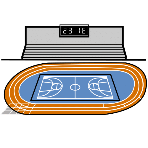Pictograma de club deportivo para representar o concepto de outras entidades
