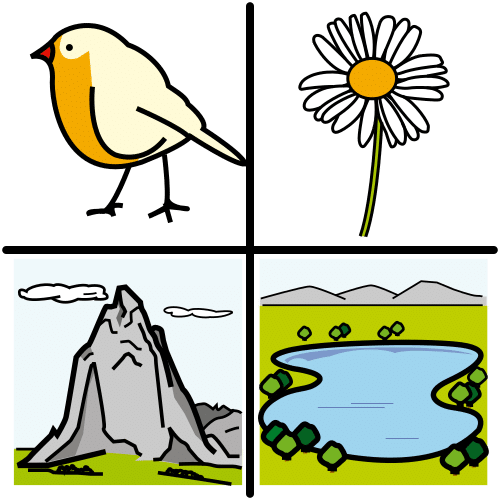 Pictograma de natureza