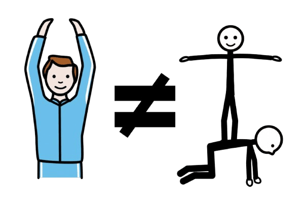 A Educación Fisica non é o mesmo que a ximnasia tradicional