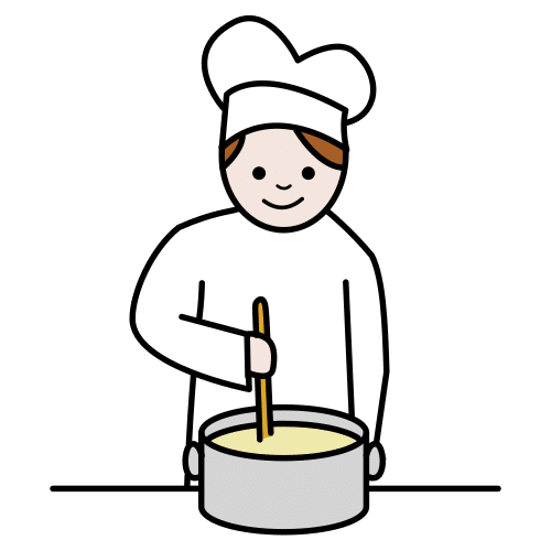 Pictograma de cociñeiro