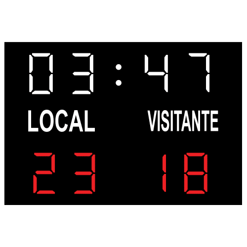 Marcador dun partido