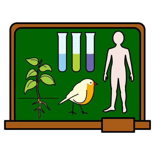 Pictograma de ciencias