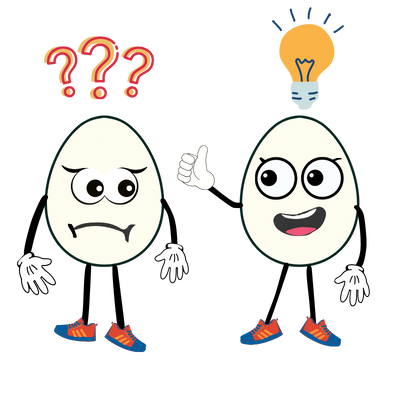 Dous Humptys debatindo.