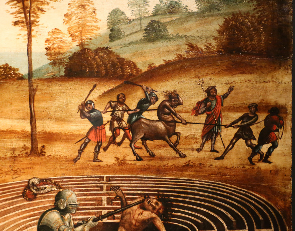 Teseo y el Minotauro