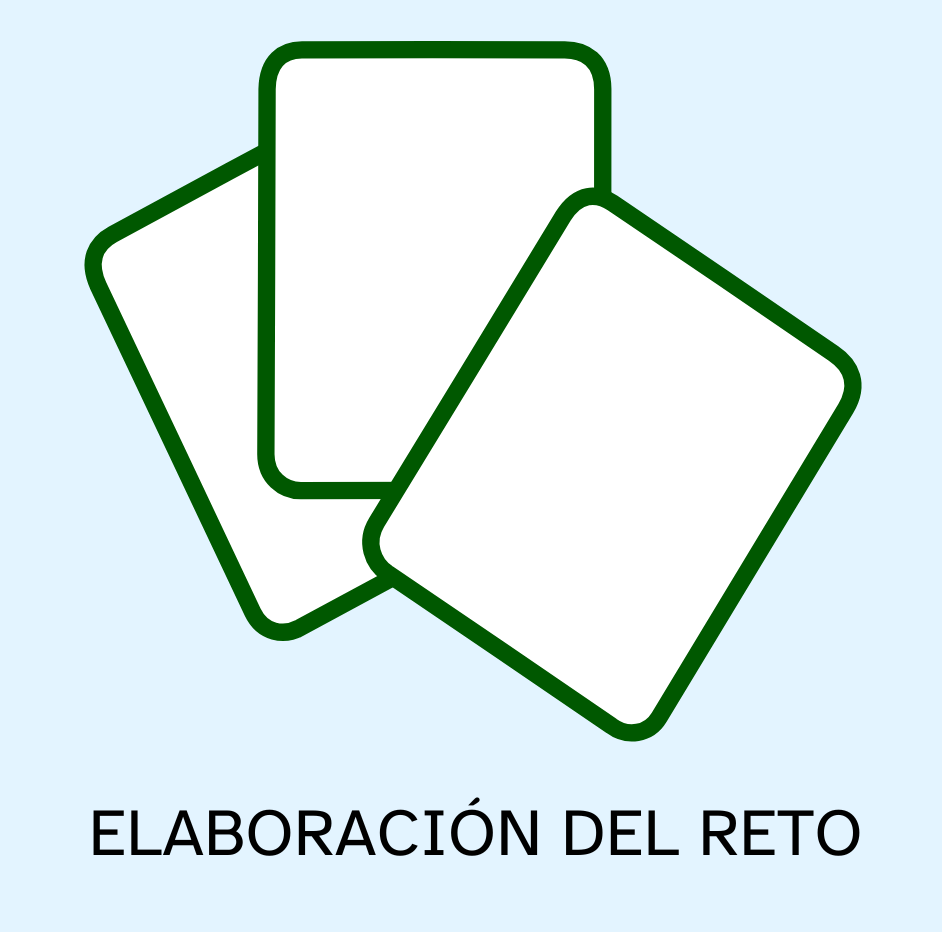 Cartas con borde verde