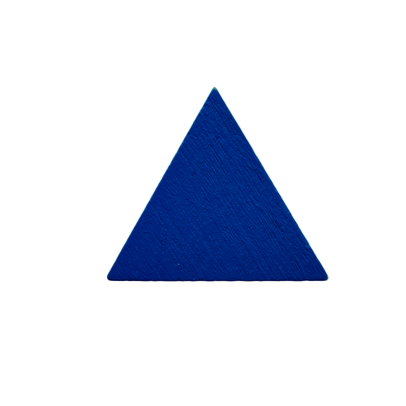 Pirámide azul grande