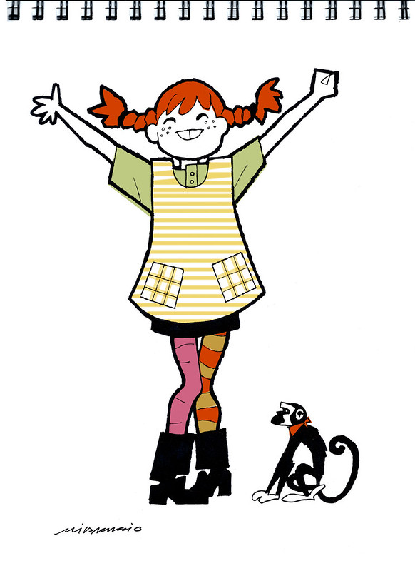 Pippi Calzaslargas y Mr Nilson