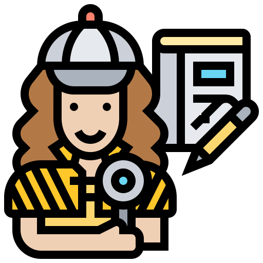 Detective detective buscando pistas