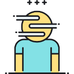 Muñeco cara con rayas