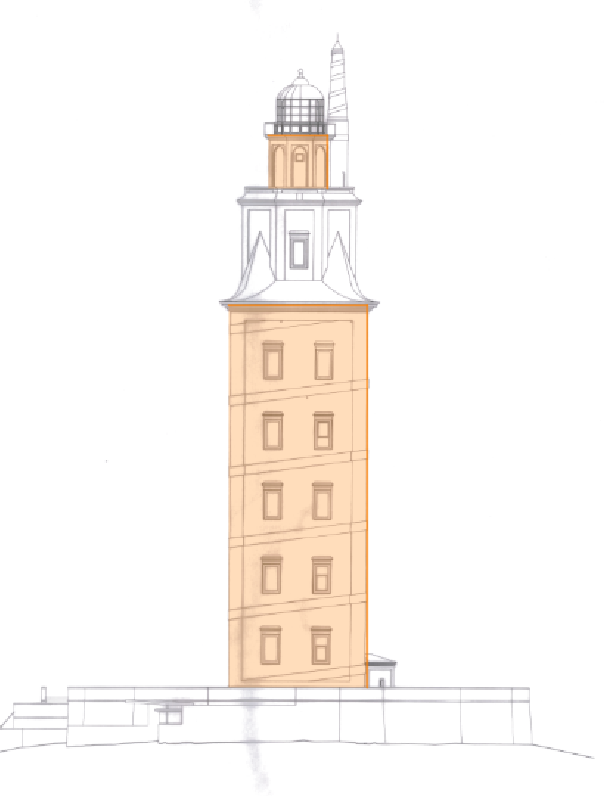 Plano de la Torre de Hércules