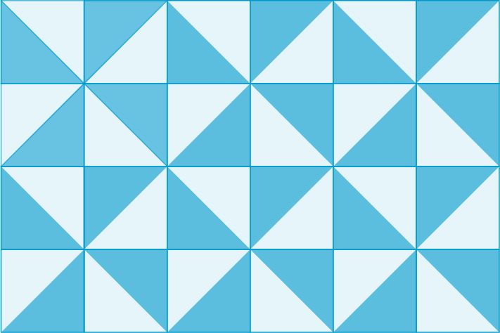 Mosaico con baldosas Truchet_3 (cREAgal) Mosaico con baldosas Truchet 3