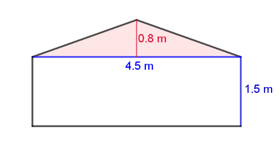Boceto del alzado del molino
