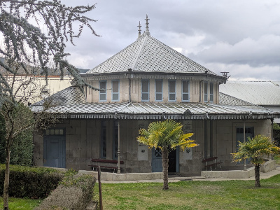 Pabellón de la fuente de Cabreiroá