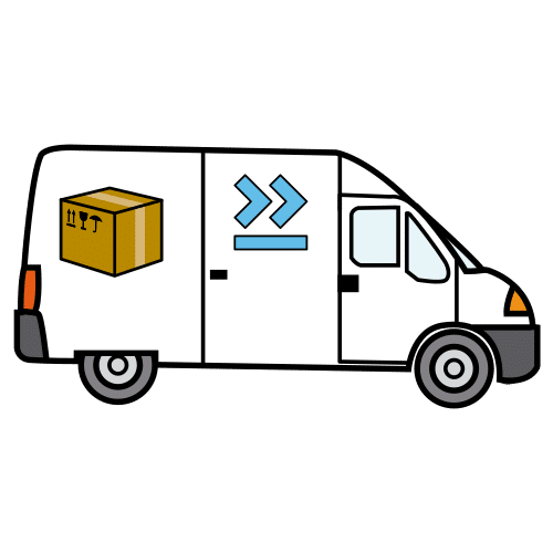 Furgoneta de reparto