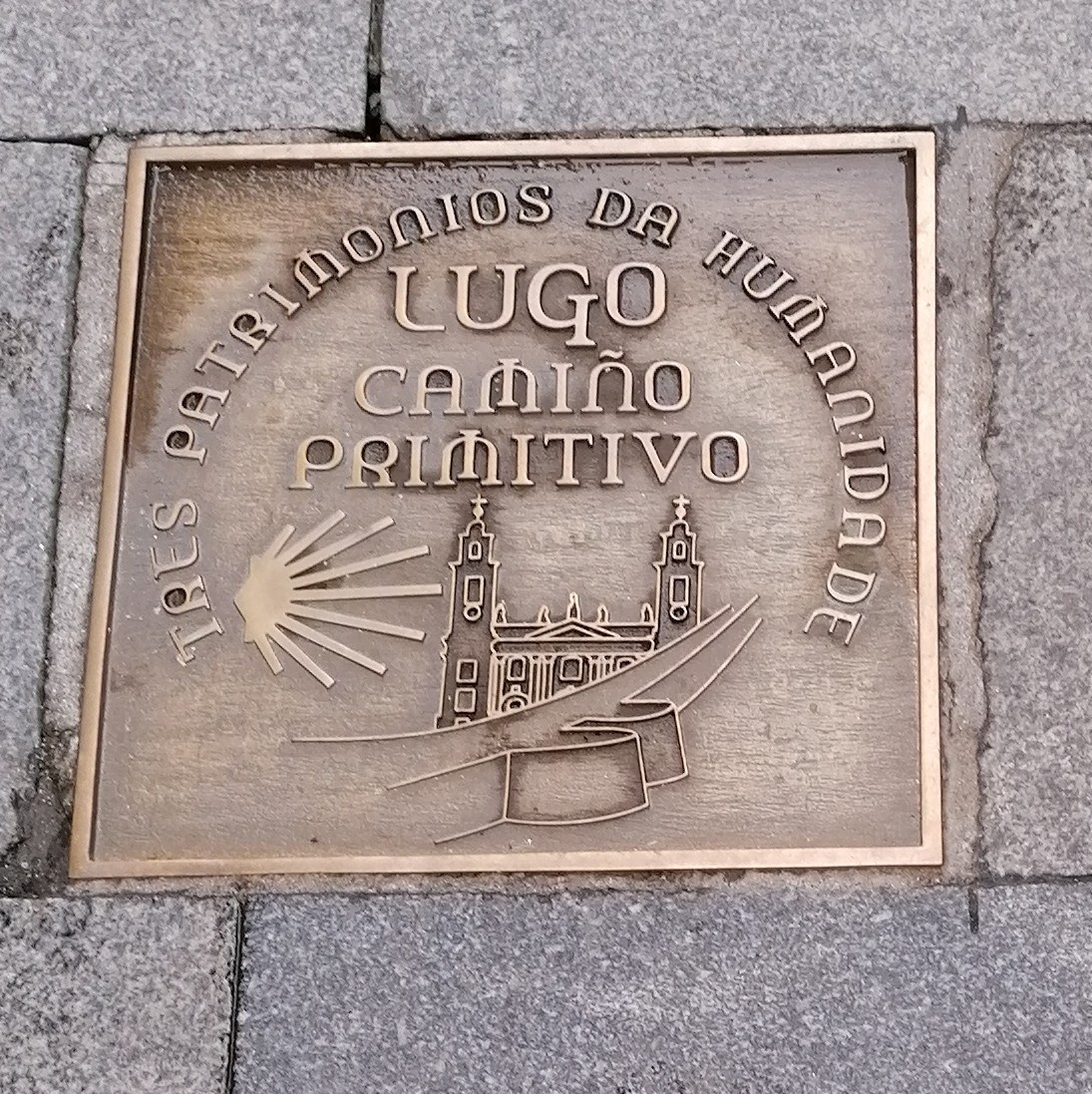 Placa Camino Primitivo