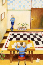 Policía con testimonios