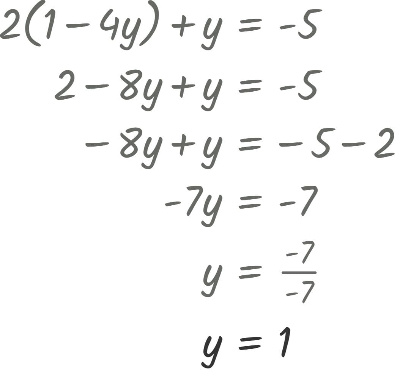 Método de sustitución paso 2