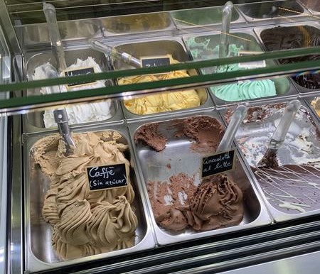 Expositor de helados