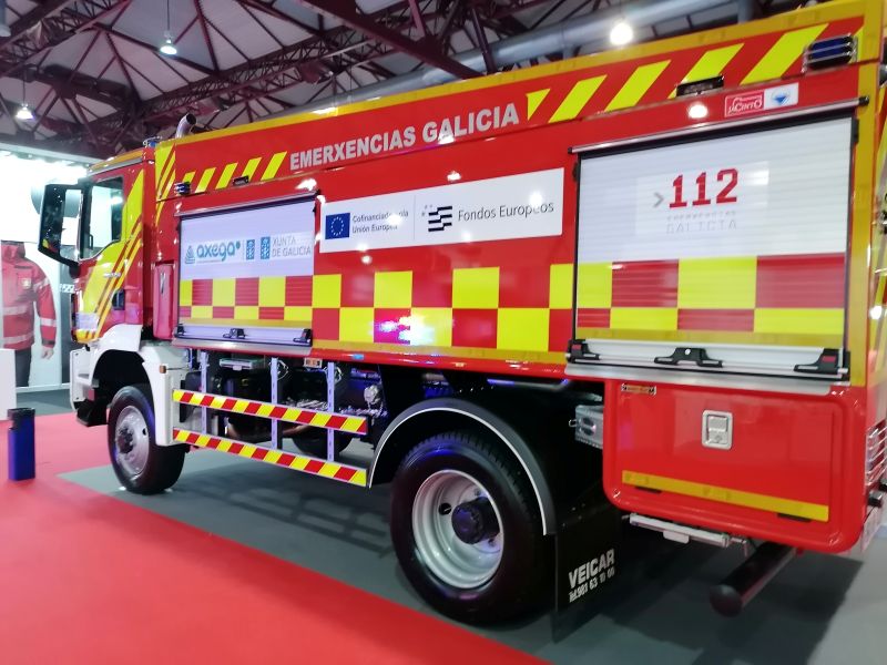 Camión de bomberos de AXEGA