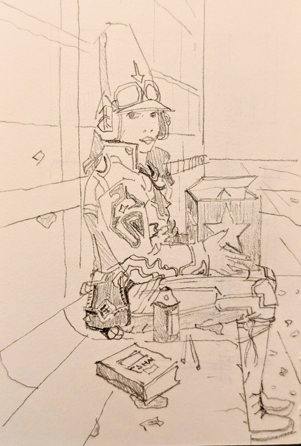 Personaxe de cómic do autor Moebius