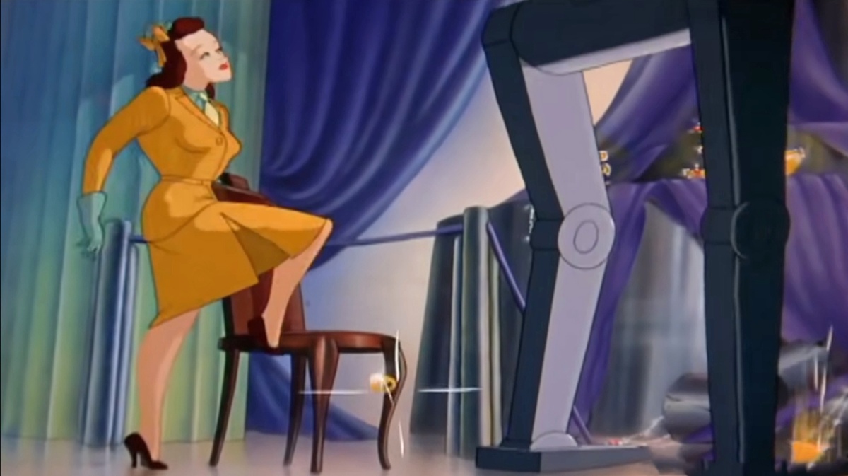 Plano que recolle aos personaxes de corpo enteiro