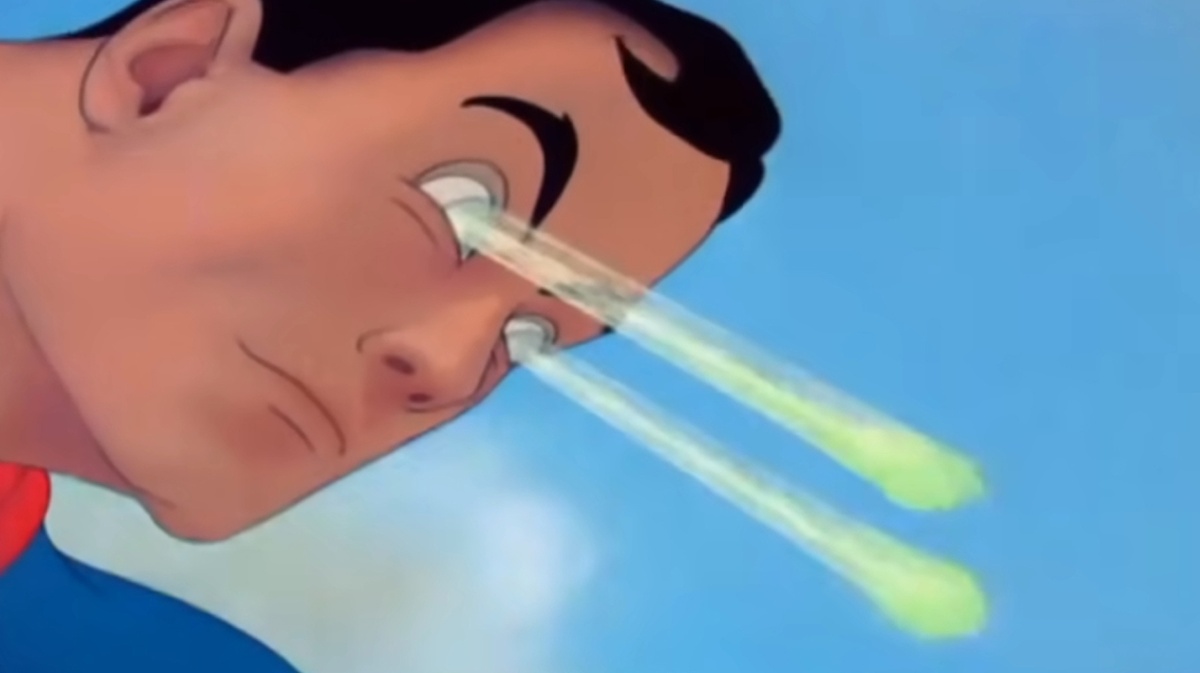 Plano que recorta unha parte do rostro do personaxe