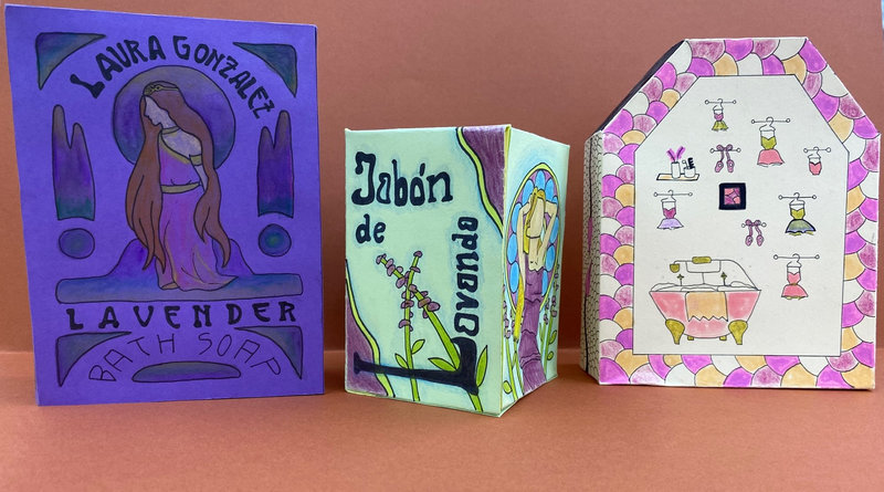 Packaging Tres deseños de packaging para xabón.