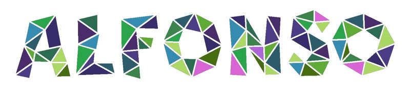 Un nome feito a base de polígonos