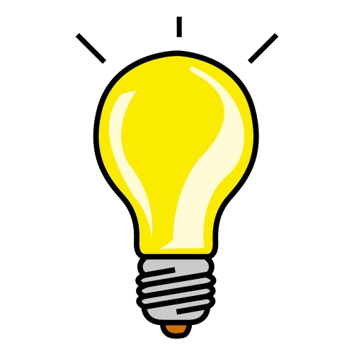 Bombilla representando a xeración de ideas.