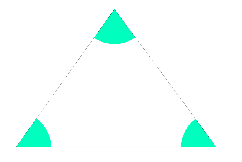 triángulo acutángulo