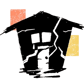 Imaxe dunah casa en formato abocetado de ideas