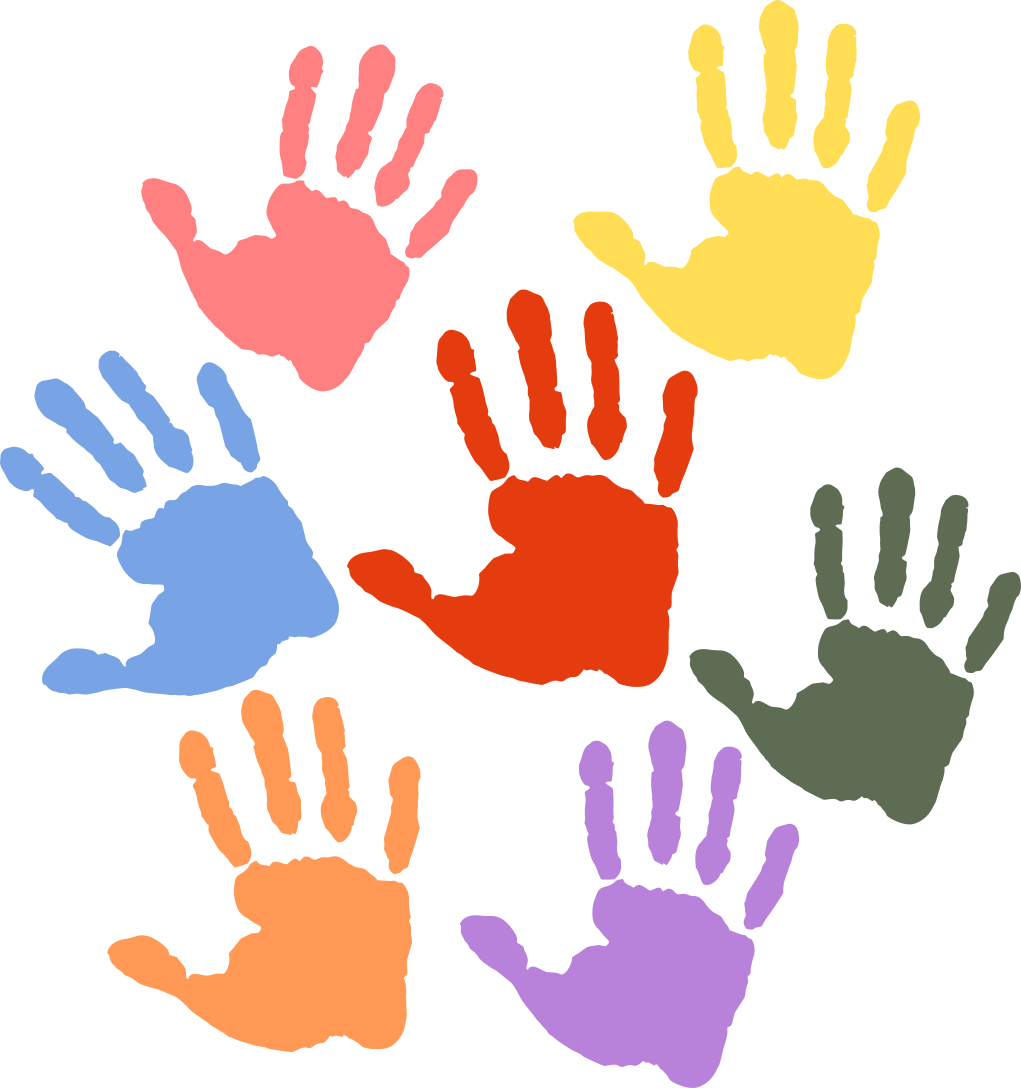 Mans de cores para abrir a primeira fase do reto