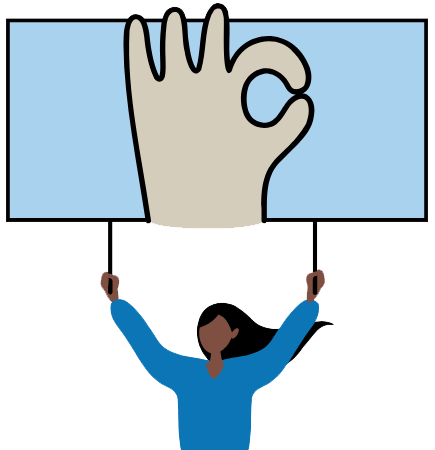 Bo deseño cartel Cartel con deseño efectivo