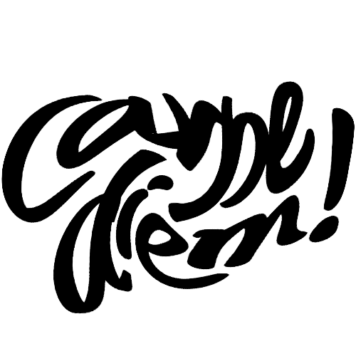 Lema de carpe diem ilexible