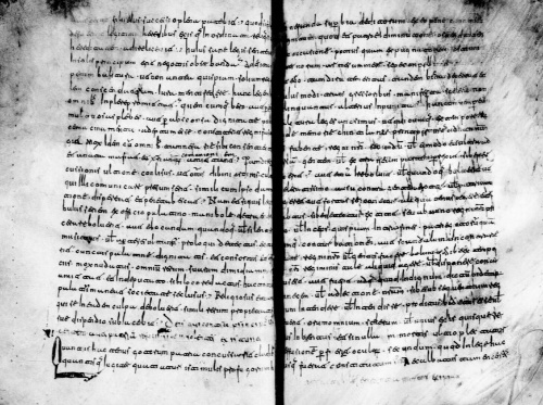Manuscrito do século 9 (IX) do Liber Iudiciorum