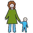 Pictograma dunha nai cun neno