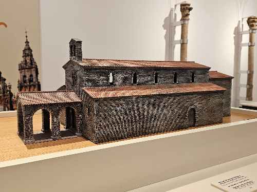 Modelo da basílica de Afonso III Modelo da basílica de Afonso III