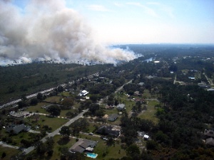 Lume en Merritt Island, Florida.