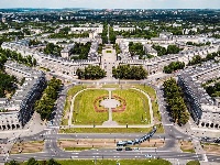 Vista aérea de Nowa Hutta.
