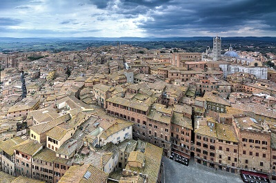 Fotografía de Siena, casco histórico.