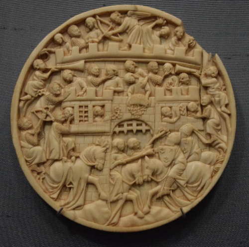 Fotografía do Soporte de espello de marfil