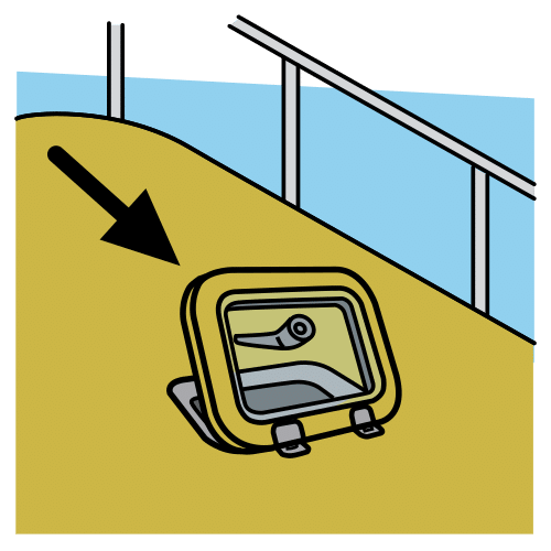 Pictograma escotilla