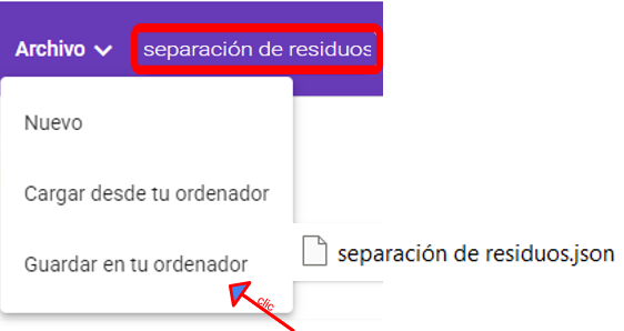 Tutorial LML texto guardar trabajo.