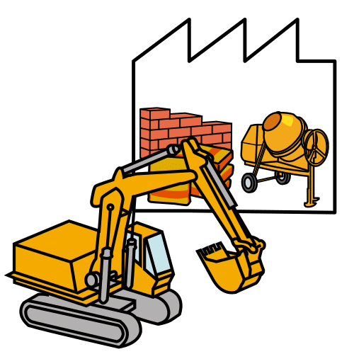 Maquinaria de construcción