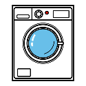 Pictograma de una lavadora