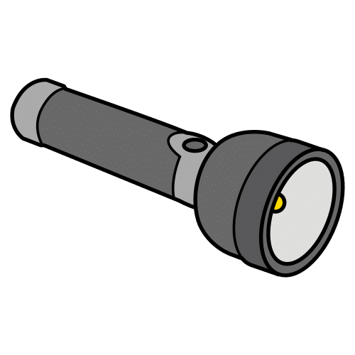 En la imagen se ve una linterna