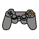 Pictograma con el mando de una videoconsola