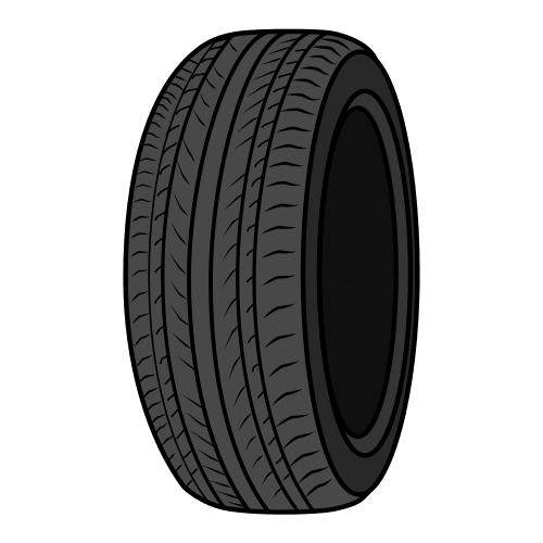 En la imagen se puede ver un neumático