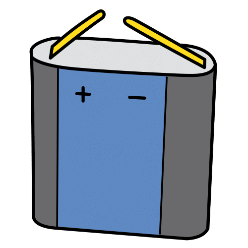 En la imagen se puede ver una pila