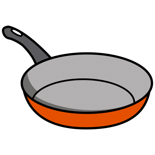 En la imagen se puede ver una sartén